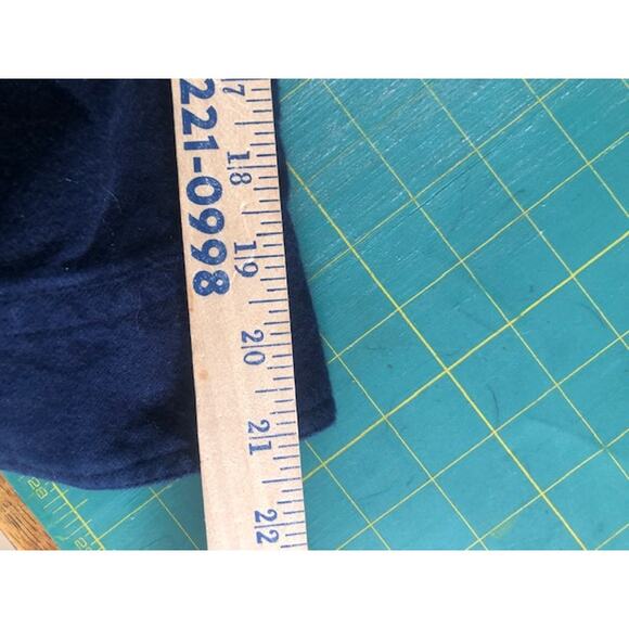 CQR Mens Tactical 2XL Long Sleeved Navy Flannel Button Front Pocket - Picture 7 of 7